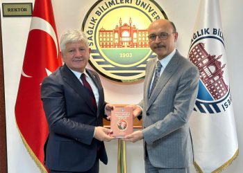 GENEL BAŞKAN’DAN SAĞLIK BİLİMLERİ ÜNİVERSİTESİ REKTÖRÜ PROF. DR. KEMALETTİN AYDIN’A ZİYARET