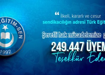249.447 ÜYEMİZE TEŞEKKÜRLER